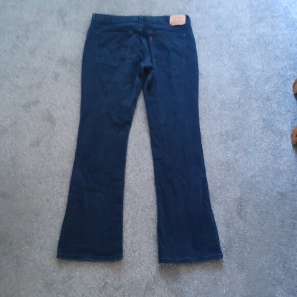 LEVI'S 515 NOUVEAU BOOTCUT DARK JEANS - Picture 3 of 5